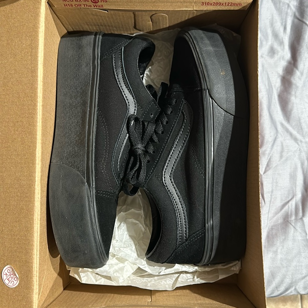 Vans platform shoes 8 in women’s worn once